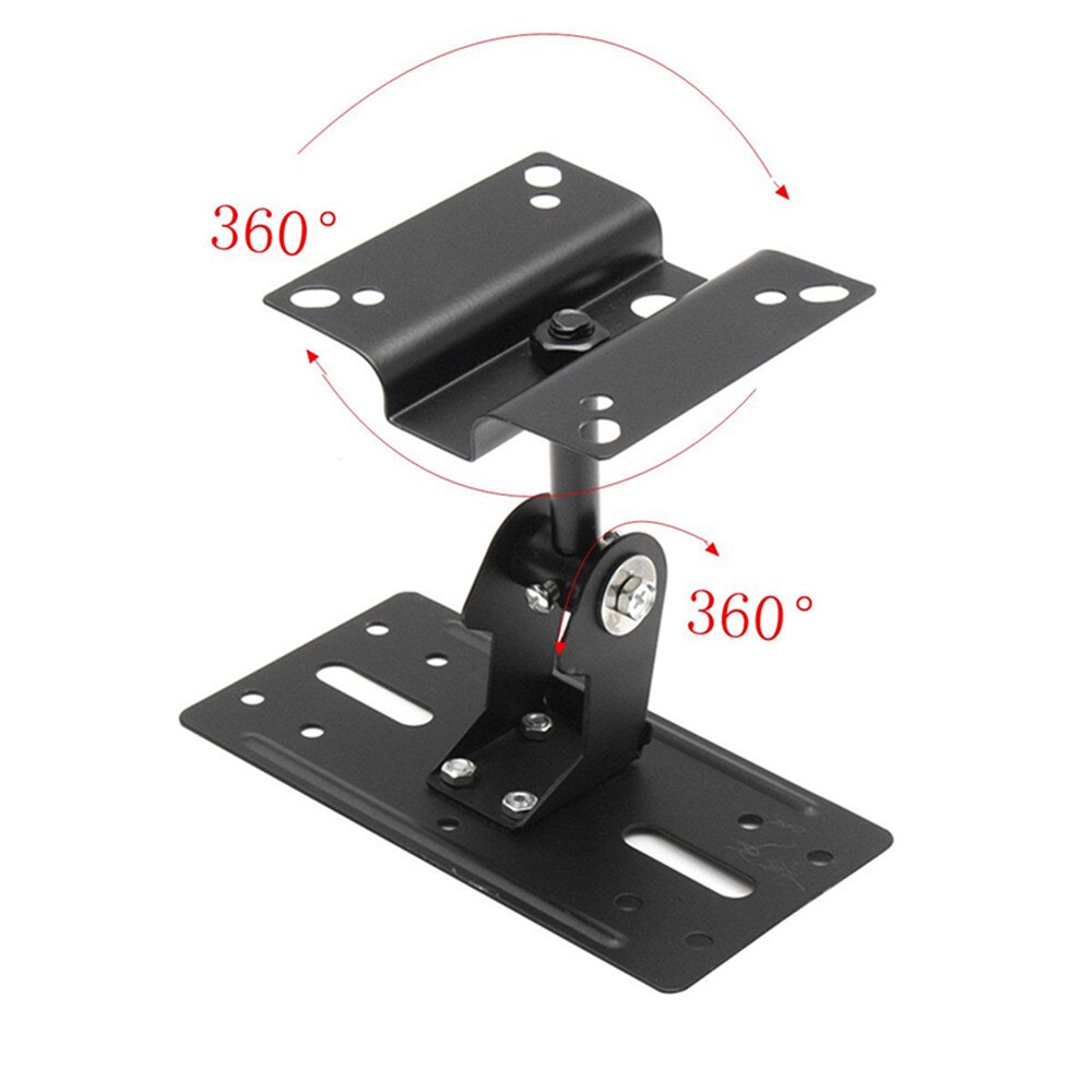 Audio stand Home Theater Steel Adjustable Speaker Ceiling Wall Mount Brackets 15kg Loading For Speakers Stable Hold