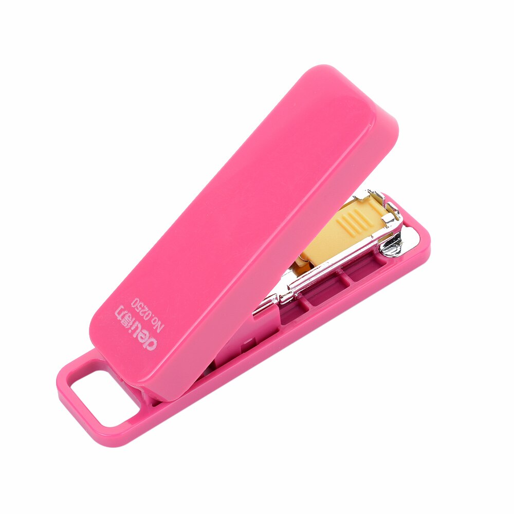 Mini Stapler With Staples Set Plastic Stapler Paper Mini Binder Office School Stationery Paper Binding Binder Book