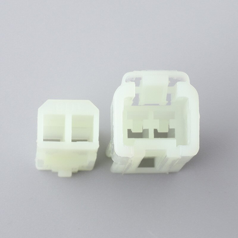 200 Sets 2 Pin Electronic Female Male Automotive Connector Auto Household Connector Crimp Terminal Connector