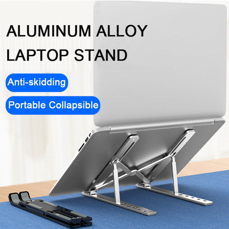 Laptop Houder Voor Macbook Pro Notebook Opvouwbare Aluminium Laptop Stand Beugel Laptop Houder 7-15 Inch Macbook Pro air