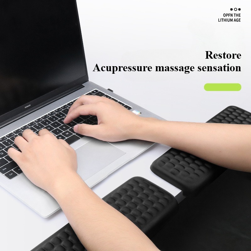 L-Shaped Memory Foam Elbow Pillow Ergonomic Desk Edge Cushion Desk Elbow Pad for Gaming Office Computer PC Painting Gaming