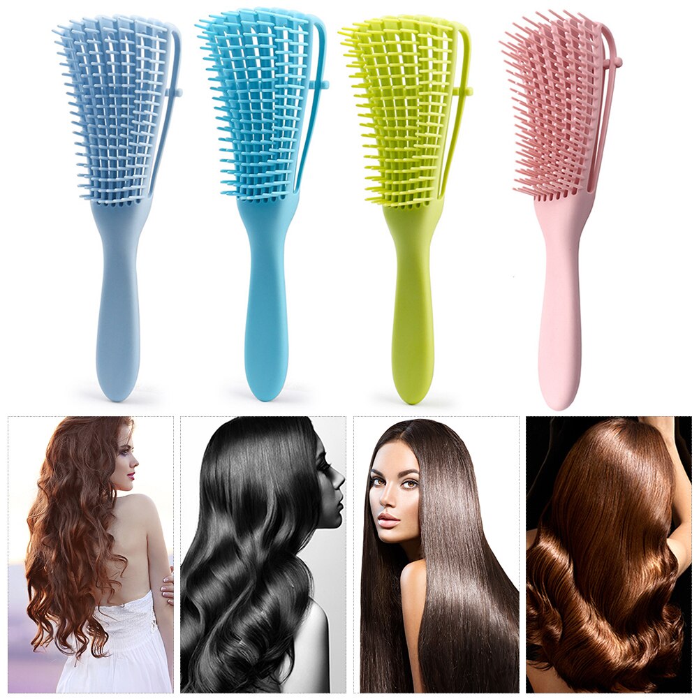 Haar Pinsel Massage Nass Haar Kamm Detangler Haarbürste Nass Lockiges Styling Werkzeug Haar Pinsel Massage Zubehör #22