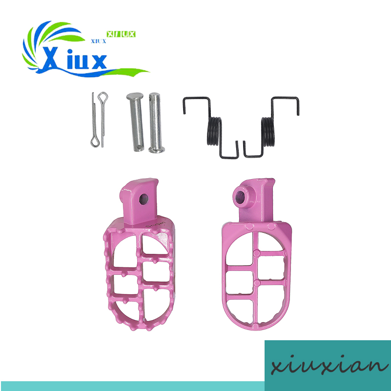 Off road motorcycle accessories suitable for modified aluminum alloy pedals PW50 PW80 TW200 pedals