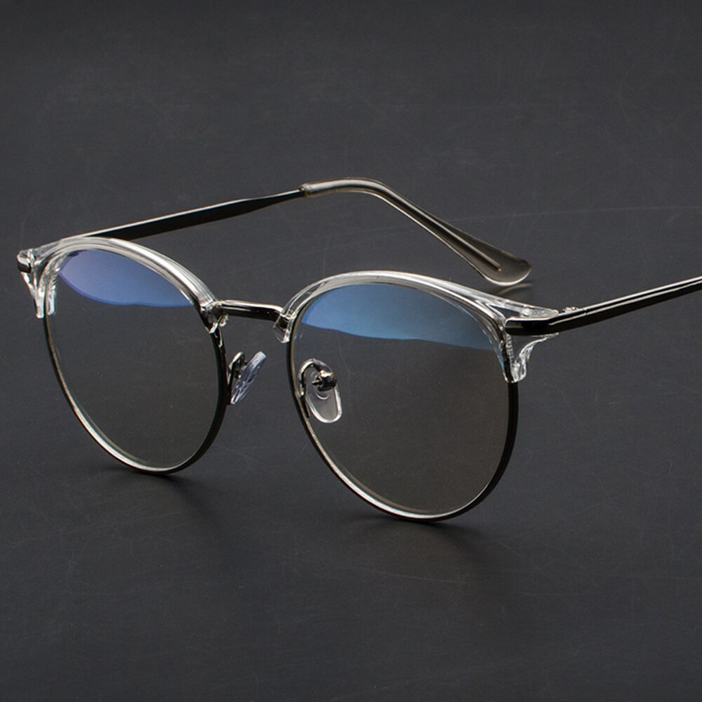 Transparent Computer Glasses Frame Women Men Anti Blue Light Square Eyewear Blocking Glasses Optical Spectacle Eyeglass: GS1545H06