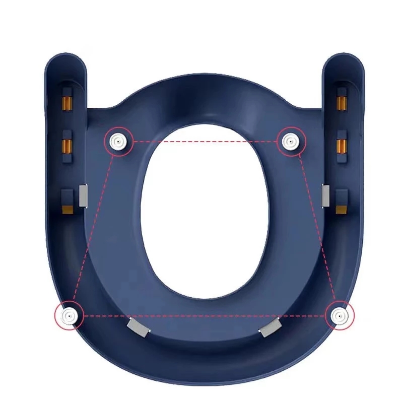 Toilet Ladder Folding Children&#39;s Potty Training Toilet Baby Seat Urinal Chair With Adjustable Step Stool Ladder Comfortable Safe