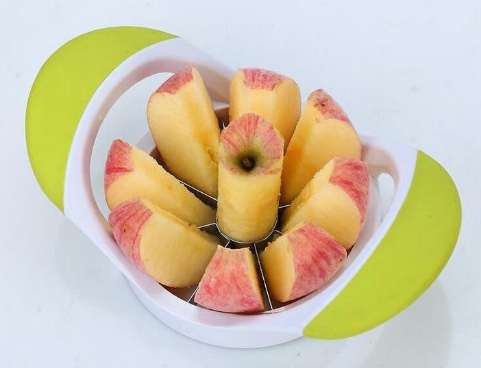 Køkken rustfrit stål æble pære skiver corer frugt kileskærer skillevæg let segmenter paring knive spisebar værktøj skrælle