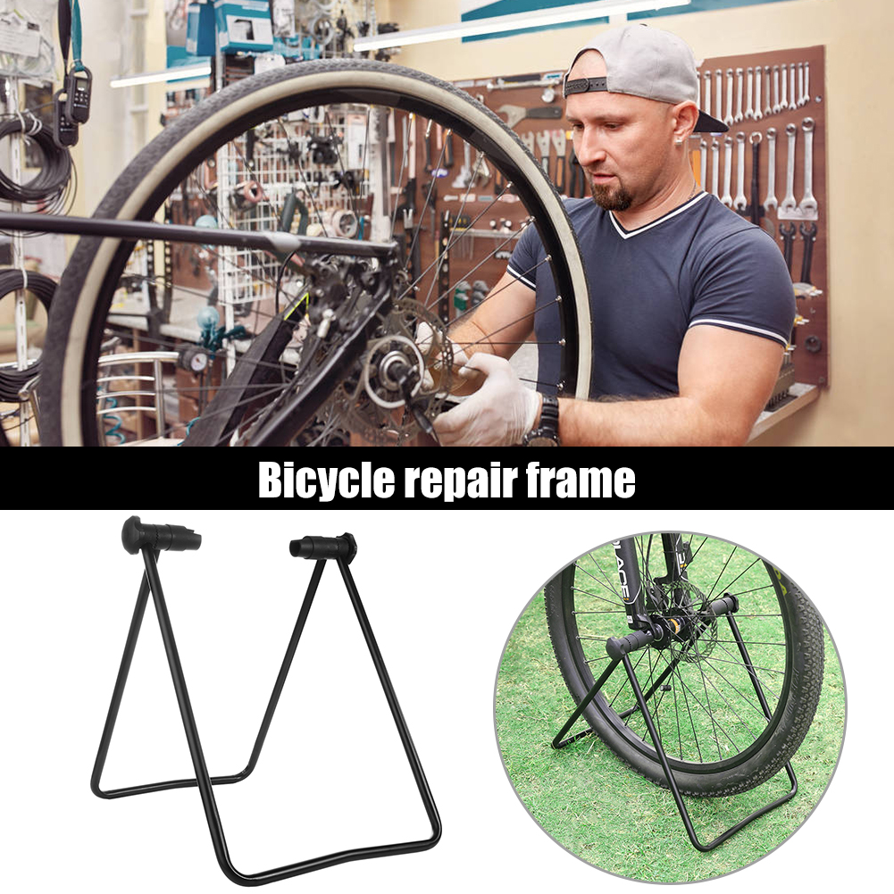 Universal U-Shaped Bicycle Wheel Hub Repair Rack Quick Release Mountain Bike Display Parking Kick Stand Cycling Accessories