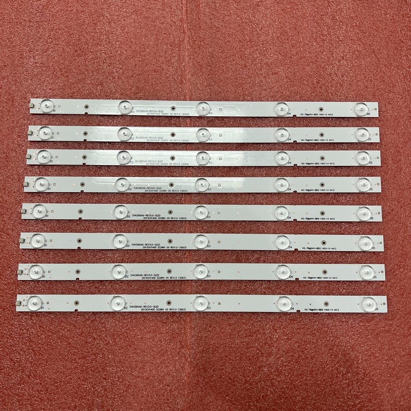 LED strip for Hisense 40H4C 40K200 40K20D 39EC260JD Insignia NS-40D420NA16 SVH390A06 2013CHI400 3328N1 05