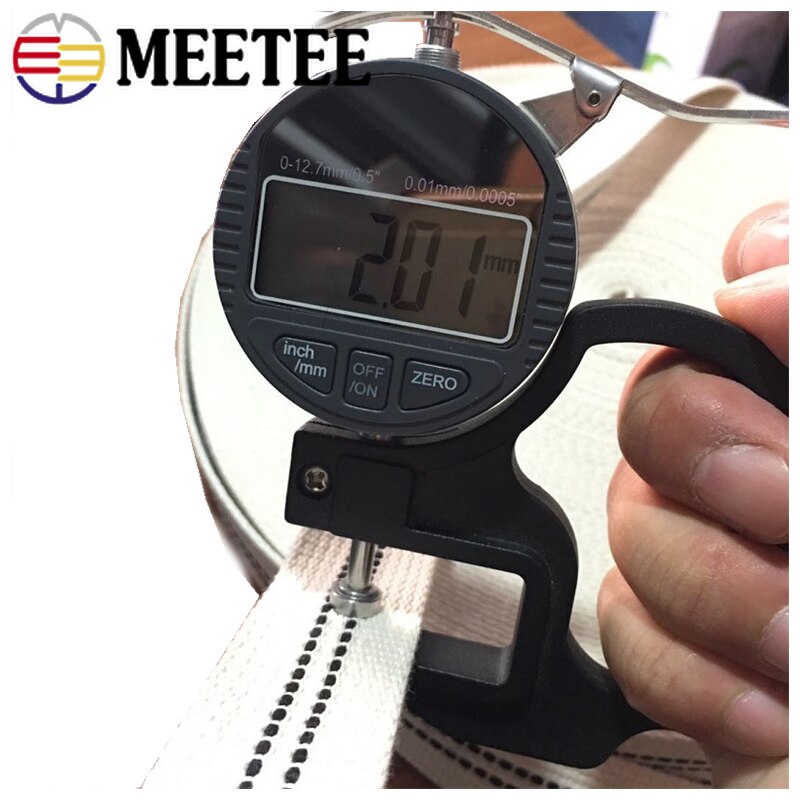 4/8Meter Meetee 3Cm Polyester Katoen Jacquard Lint Spanband Diy Handtas Riem Bias Tape Bingding Voor naaien Accessoires