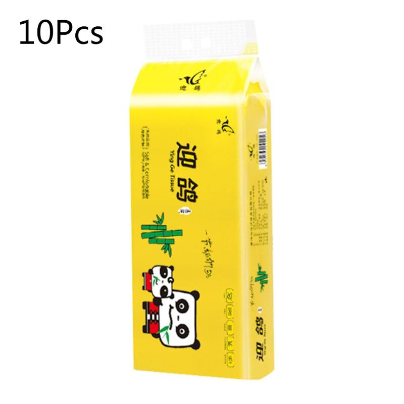 10Rolls Toilet Paper Silky Smooth Soft Original Bamboo Pulp Paper 4-Ply Tissues