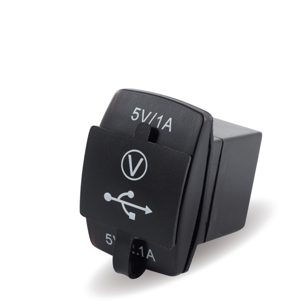 Waterproof 12V-24V Dual USB Plug Car Motorcycle Cigarette Lighter Socket Car Charger LED Digital Voltmeter Meter Electronic