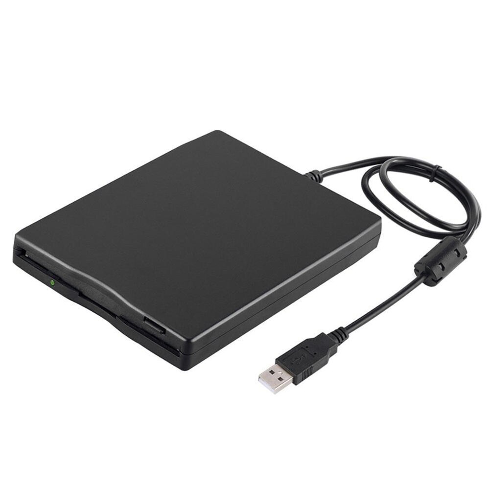 3.5 inch USB Mobile Floppy Disk Drive 1.44MB 2HD External Diskette FDD with USB Cable for Laptop Notebook PC