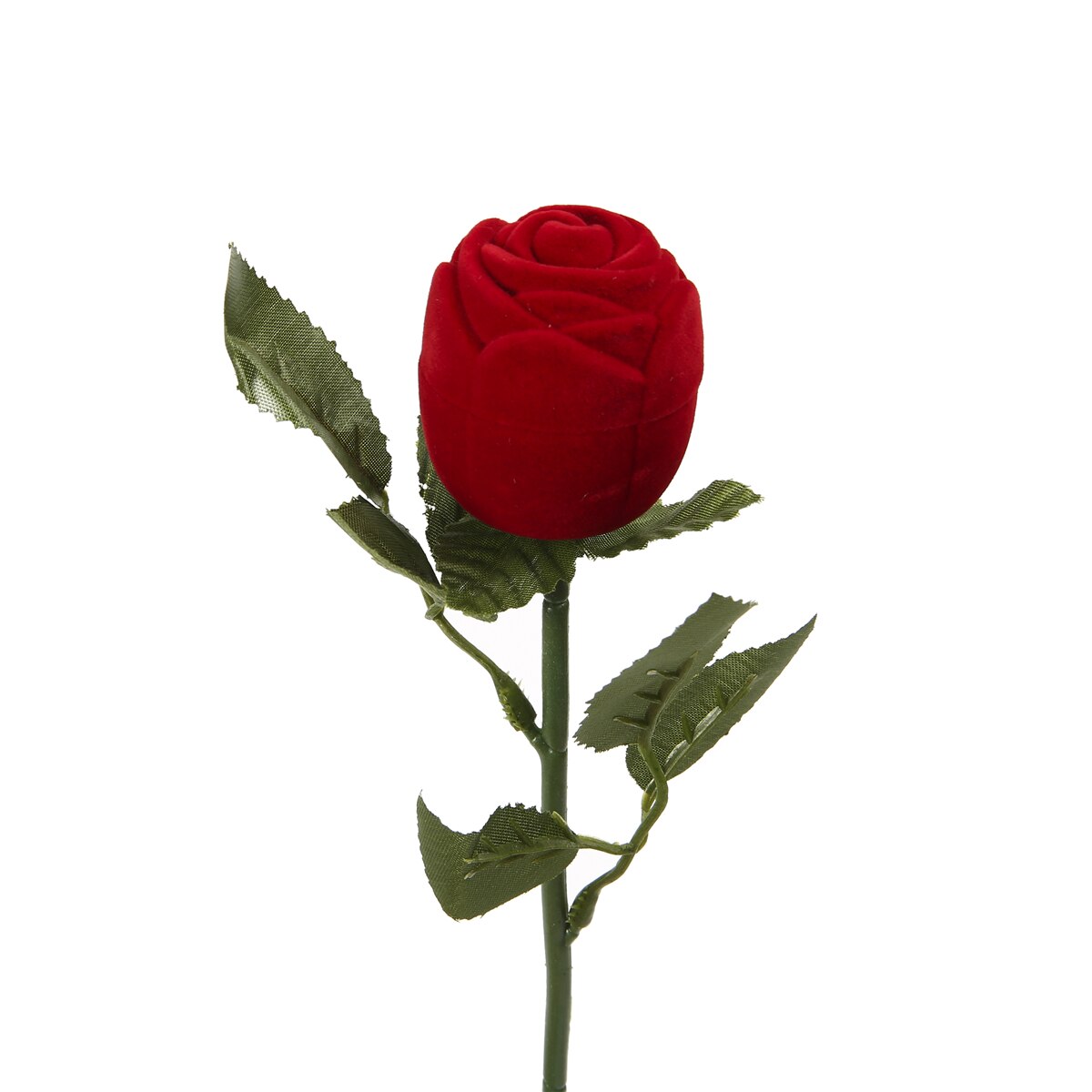 Valentine's Day Box 3D Pop Up Rose Flower Ring Boxes Wedding Engagement Jewelry Storage Case: E