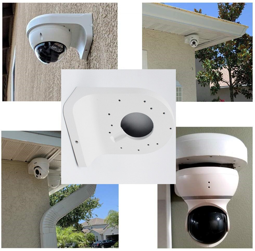 4SETS/PACK PFB203W Water-proof Wall Mount Bracket DH-PFB203W for IP Camera HDCVI Camera CCTV Camera Security Camera Dome Camera
