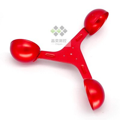 Wind vane air cup air cup air bowl anemometer made of aluminum alloy wind sensor and air meter: Type 4