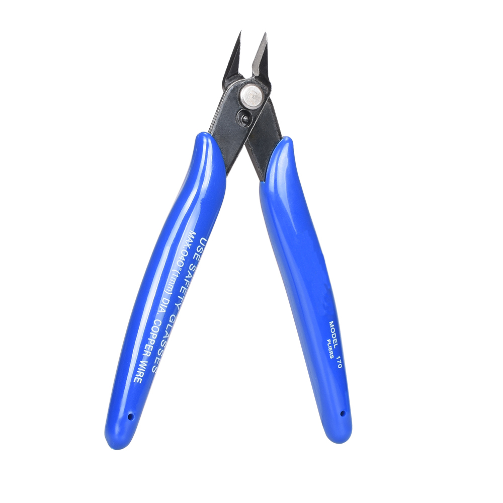 3D Printer Tools Trimmer Cutter Cutting Nippers Wire Models Grinding DIY Pliers For PLA ABS PA PETG PC PVA Carbon Fiber Filament: 2PC / Blue