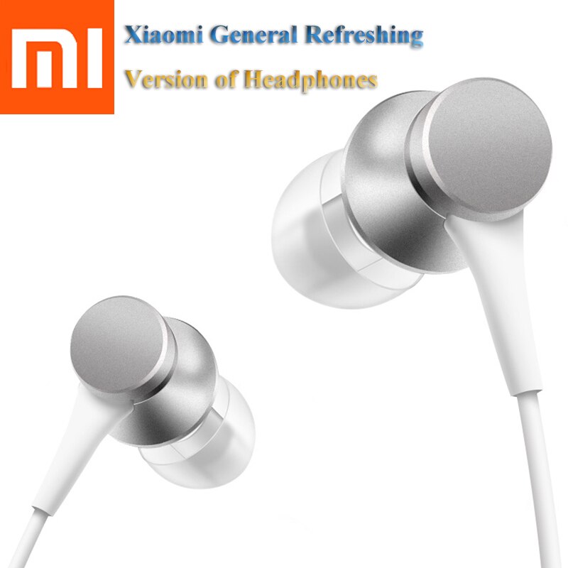 Xiaomi mi In Ear basic Earphones mobile phone Headset Piston Fresh Version with Mic For Redmi note 7 8T 8 k20 k30 pro MP4 MP3 PC