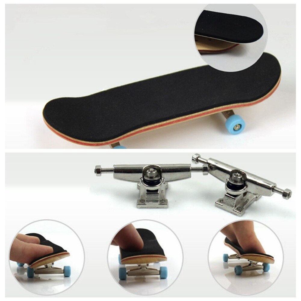 Holz Griffbrett Professionelle Finger Skateboard Holz Grundlegende Fingerboars Mit Lagerbier Rad Schaum Band einstellen Finger Skateboards