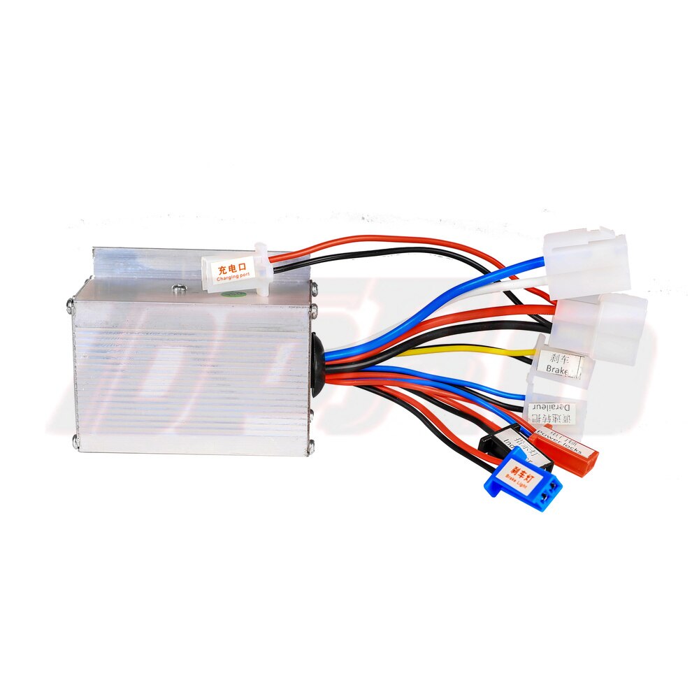 TDPRO-Motor eléctrico con caja de controlador de velocidad cepillado, 24V/36V, 250W/350W/500W/800W, para ATV, GoKart, Quad, Buggy, Pit, EBike, Scooter