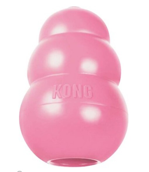 S-Size KONG Dog Chew Toy Classic Collection Up to 20lbs(9kg): Pink