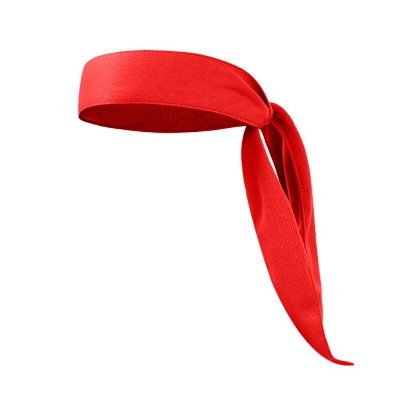 Sport hoofdband zweetband hoofdband outdoor hoofdbanden zweetabsorberende hoofdband haarbanden piraten sjaal voor basketbal, tennis, yoga: Rood