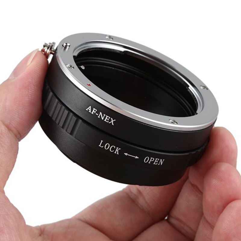 Bague d'adaptation pour objectif Sony Alpha Minolta AF de type A vers NEX 3,5,7 caméra à monture E