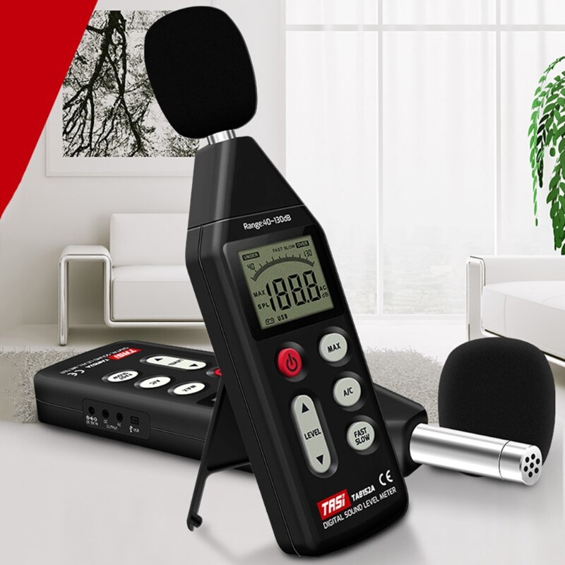 TA8152A Handheld Noise Meetinstrument Db Meter 40 ~ 130dB Mini Sound Level Meter Decibel Monitor