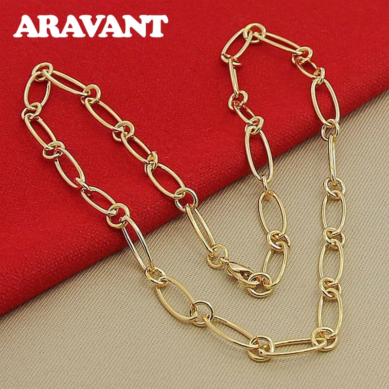 925 silber Gold Ketten Halsketten Für Frauen Schmuck Zubehör