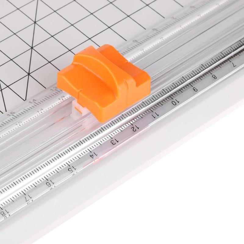 Cuchilla para cortar papel portátil con tarjeta de precisión A4, esterilla de corte de fotos, cuchilla de repuesto, Kit de oficina, suministros estacionarios