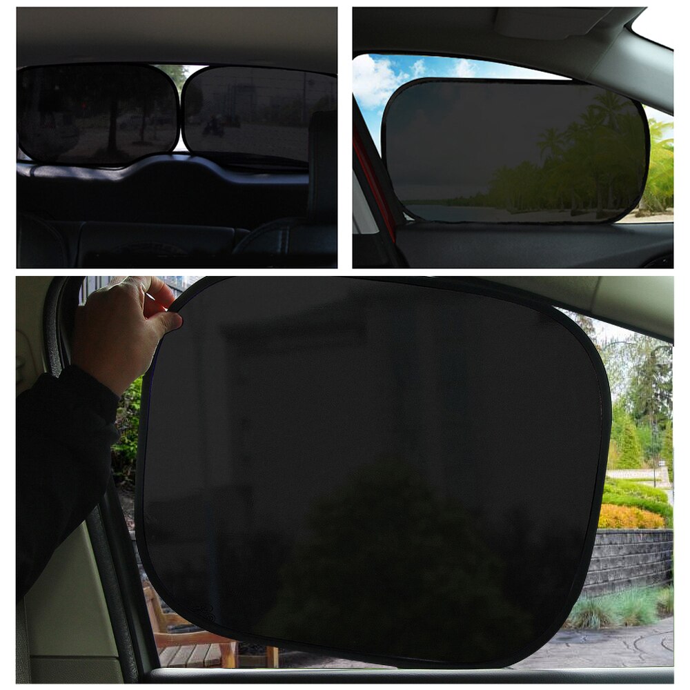 3D Photocatalyst Mesh Doek Zonneklep Auto-Styling Auto Side Rear Window Car Cover Zonnescherm Zonneklep Voorruit Uv Bescherming