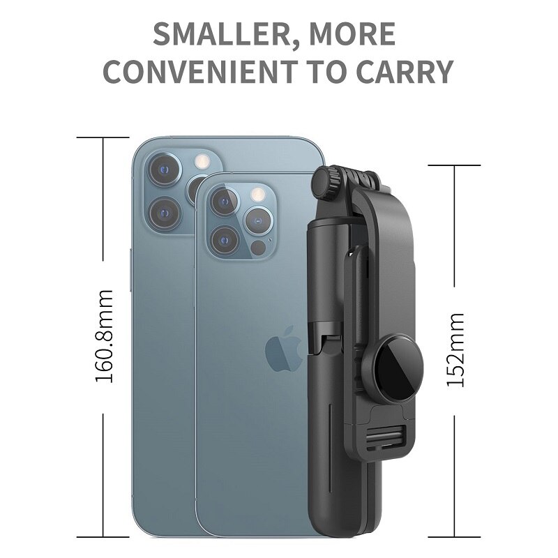 Amazlife mini tragbarer kabelloser selfie-stick mit stativ und fernbedienung für iphone, samsung und android-smartphones