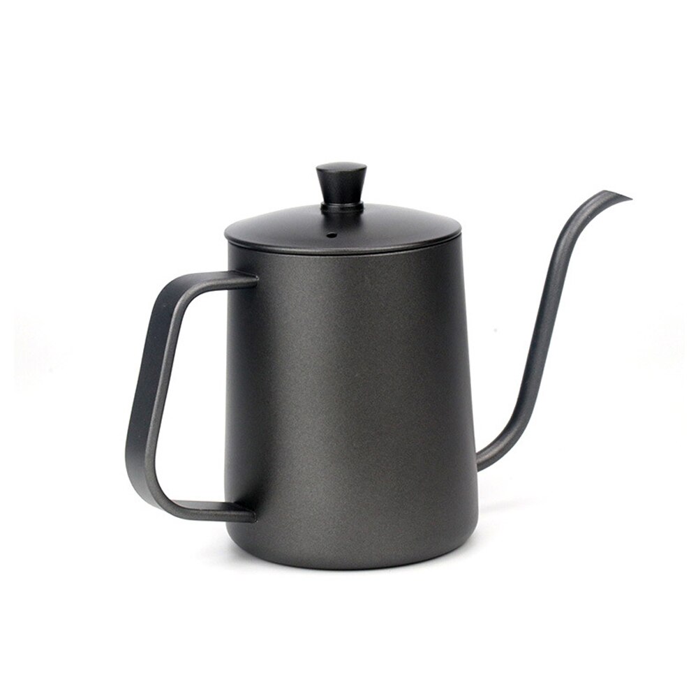 Edelstahl Kaffee Topf Gießen Über Wasserkocher Schwanenhals Lange Schmale Tropf Auslauf Kaffee Tee Topf 600ML Küche Haushalt Liefert