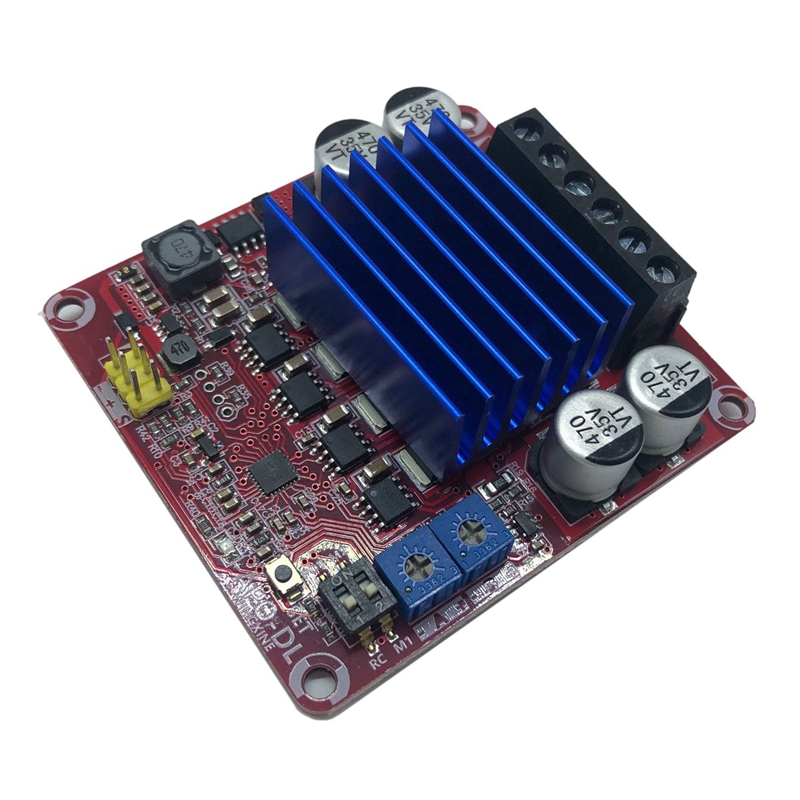 APO-DL Dual-Channel ESC Motor Driver DC7V-24V 240W Independent Output Balance Adjustment For Dual-Drive Tracked Vehicles