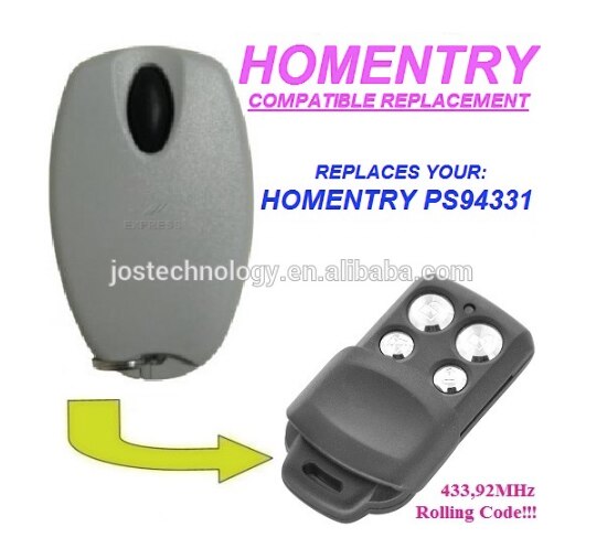 De afstandsbediening voor Homentry afstandsbediening PS94331