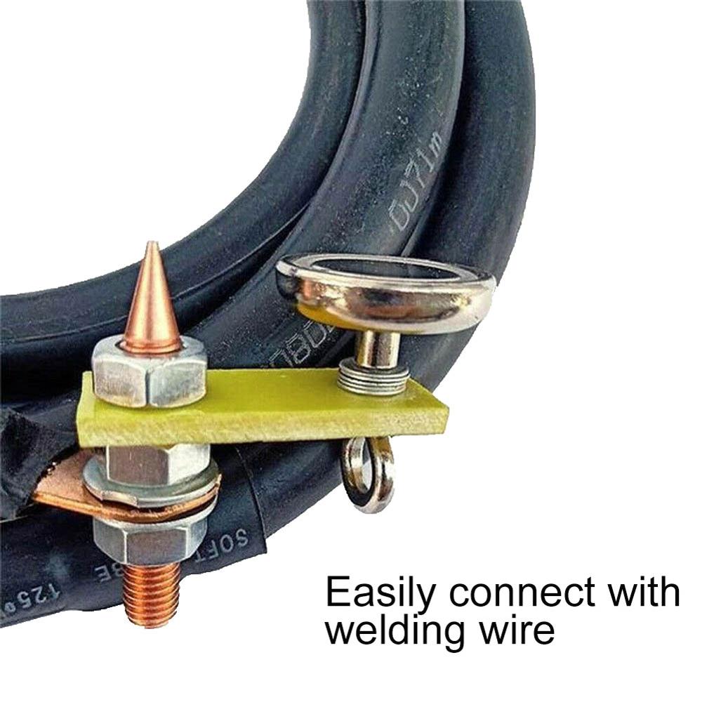 Strong Magnetic Welding Support Ground Clamp Welding Magnetic Head Safety Wire Holder With Copper Tail Welding Equipment