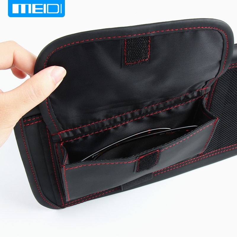 MIEDI Car Sun Visor Storage Bag Car Boot Organizer Storage Holder Multi-Use Tools Organizer For IC Card Mobile Phone Sun glass