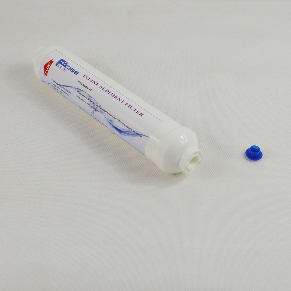 Koelkasten En Ro Systeem Water Filters T33 Inline Pre/Post Sediment Filter 2000 Gal, 2 "Od X 10" Lengte (2 Pack)