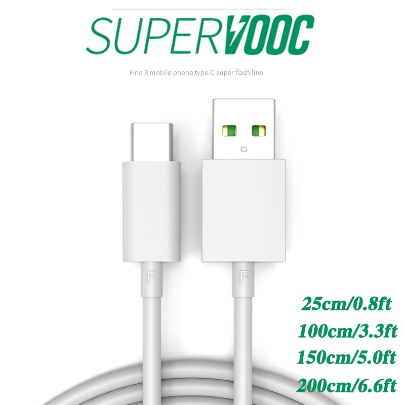 Kabel robić ładowarki 5A Super VOOC robić telefonu komórkowego OPPO K5/Reno3/Reno3 zawodowiec 5G/Reno3/Realme Narzo/Realme X3