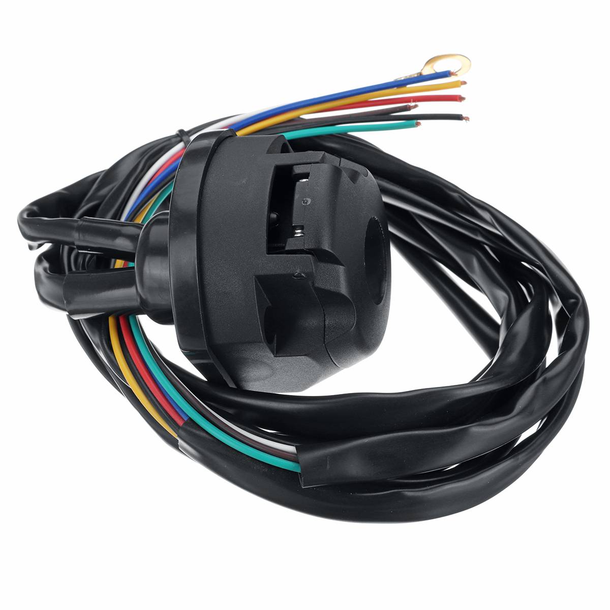 12V Electrical Kit E-set 1.9m 7 Core 7 Pin Universal Trailer Cable Pre-wired Towbar With Protective Screw Set Assembly Accessori