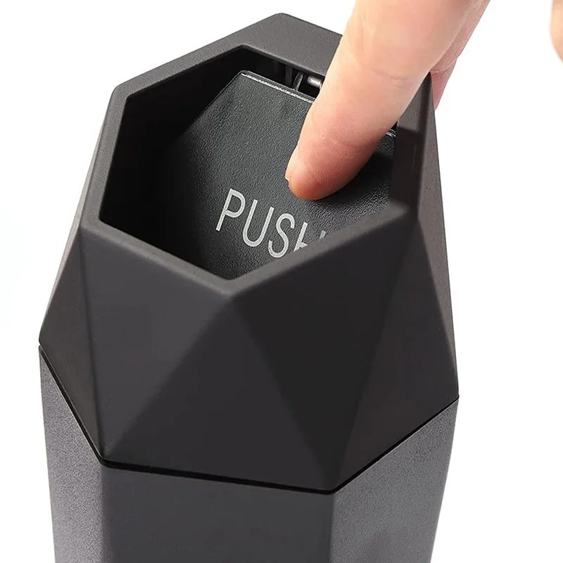 Tragbare Mini Auto Aufbewahrungsbox Auto Mülleimer mit Deckel Müll wasserdichte Box mobiler Mülleimer