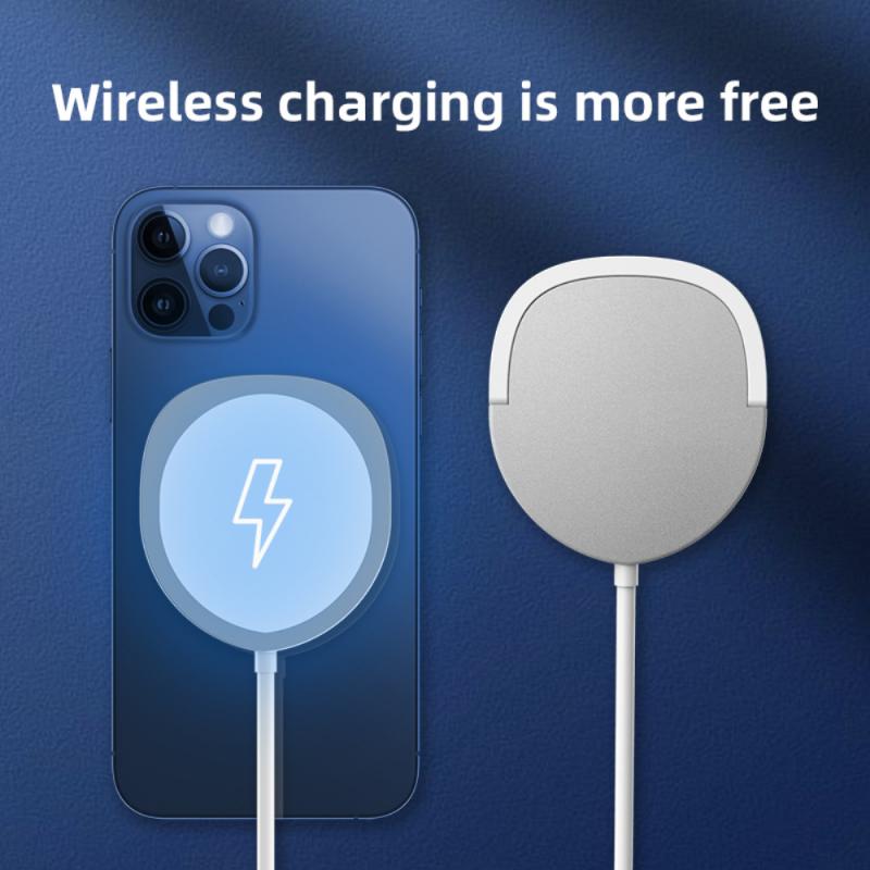 2 In 1 Magnetic Wireless Charger And Desktop Holder For IPhone 12 Pro Max 12 Mini 15W Qi Magnetic Fast Charging Wireless Charger