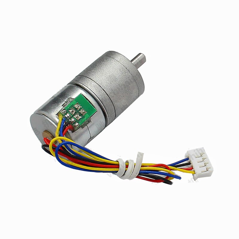 Gm20av-125 2- fase 4- ledningsdiameter 20mm miniatyrreduksjons trinnmotor , 20av fullmetall girkasse  dc5 v 12v