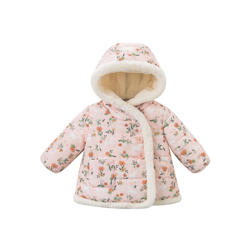Dba 7978 dave bella baby pige bomuldsjakke børnetøj pink frakke: 6
