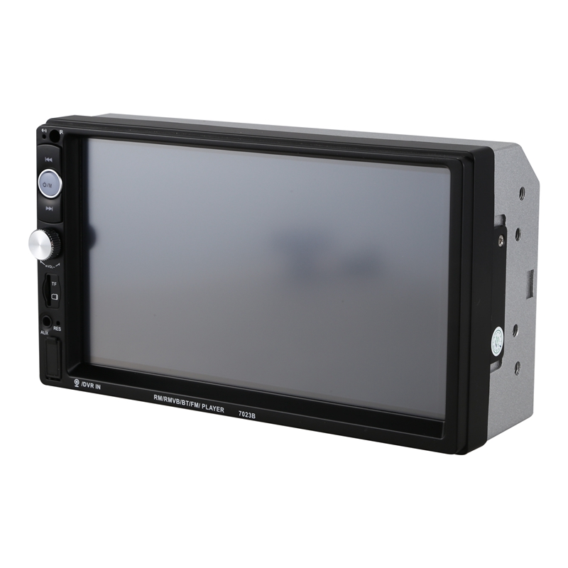 DC 12V Auto Radio 7023B Car Multimedia Player 2 Din 7inch HD Touch-Screen MP5 Player Stereo Support Rear View Camera Mirrorlink