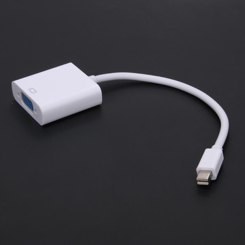 1080 P Thunderbolt miniwyświetlacz Port DP, aby kabel VGA adapter do Apple MacBook Air/Pro