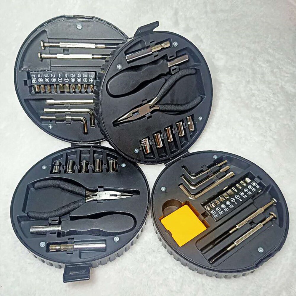 24 Piece Set Socket Wrench Set Hand Tools Combination Tool For Car Bike Repair Instruments Sockets Set Ratchet Wrenches