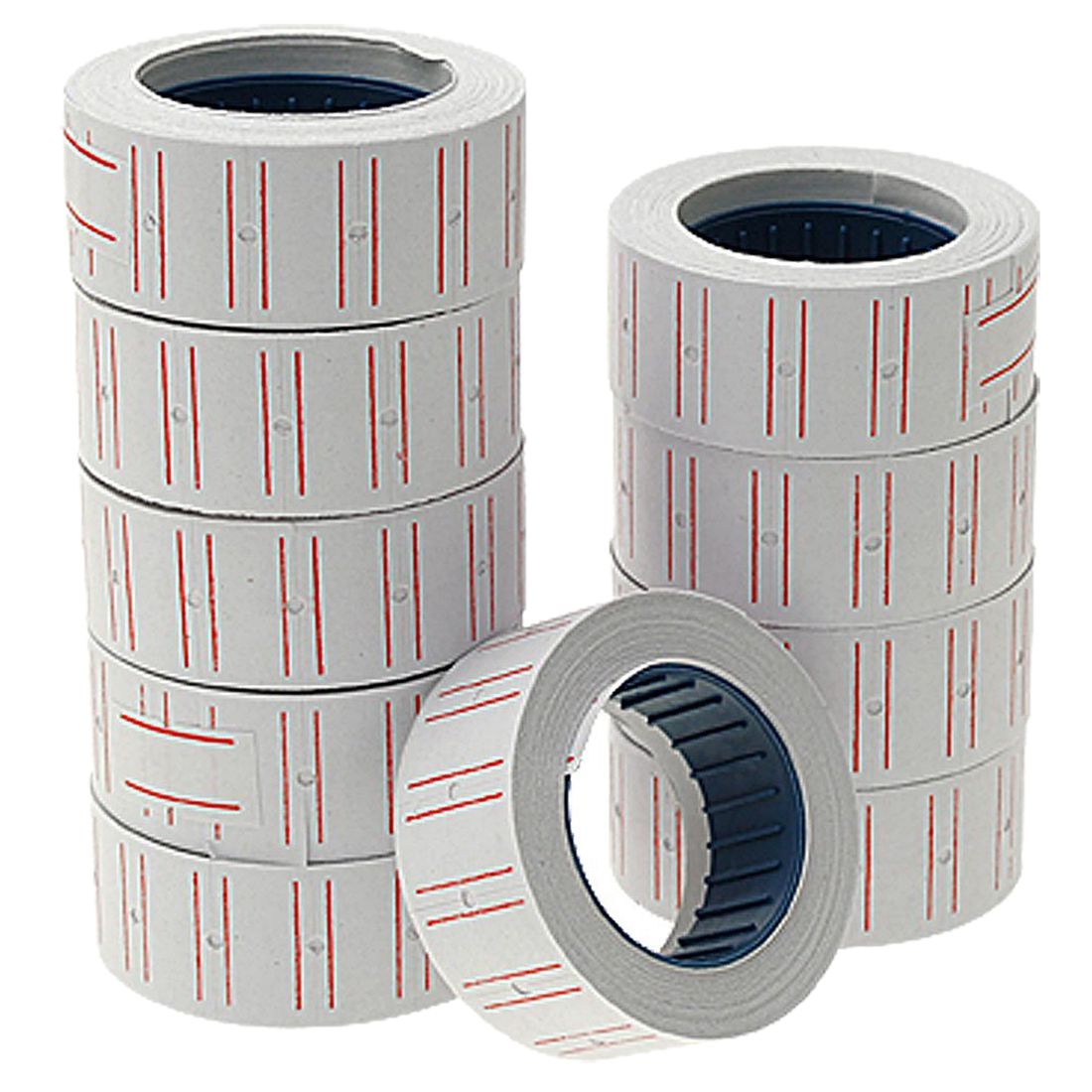 PPYY -10pcs Self Adhesive Labels Roll Retail Store Price Stickers 21mmx12mm