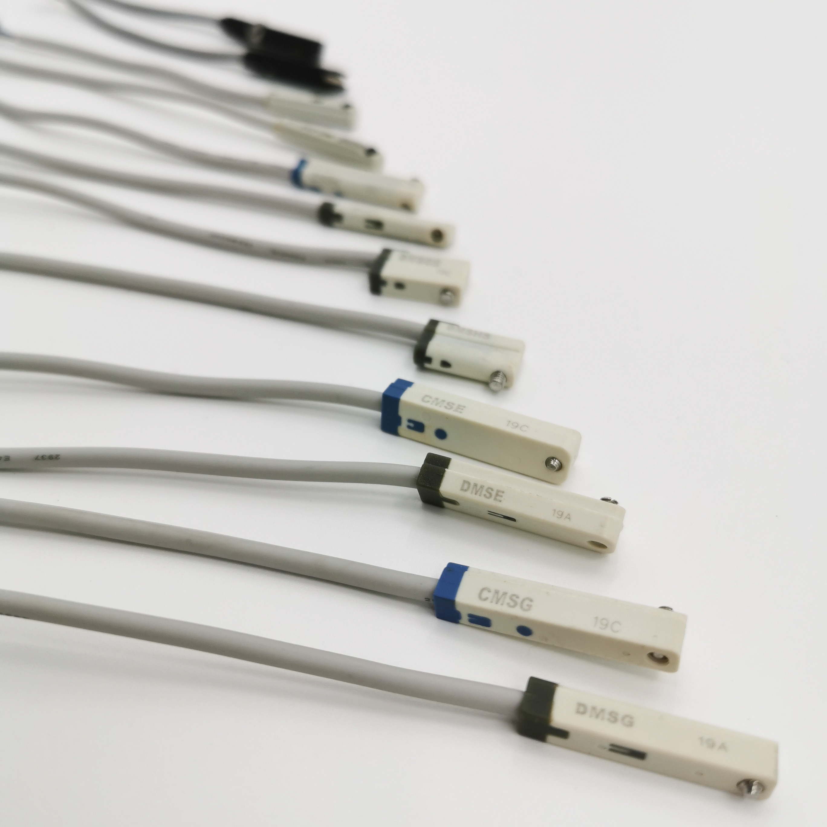 10 Stück Magnetische Reed Sensoren - Zylindrisch IP68 Wasserdicht