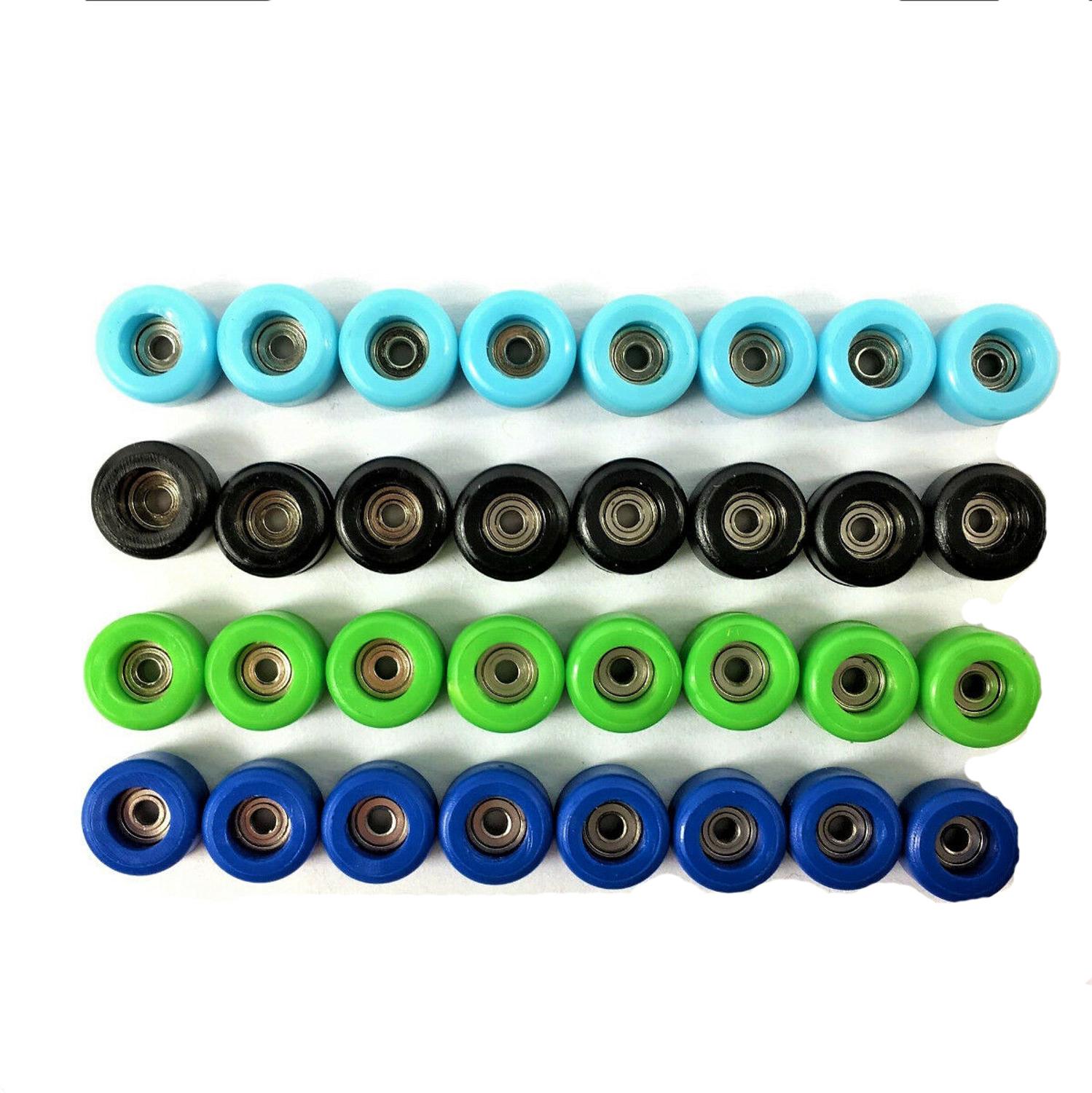 Lot 56 Pcs Toets Lager Wielen & Spanner Noten Voor Toets Vinger Skateboard Houten Speelgoed Medeplichtige Vervanging Tool
