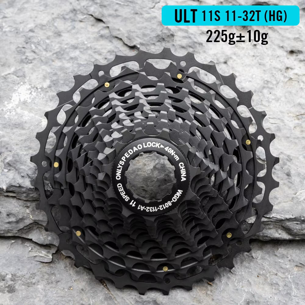 SPEDAO Racefiets Cassette Ultralight 11 Speed 11-25/28/32/34T CNC Vrijloop K7 11V 11S HG Tandwiel Voor R9100 Fiets Vliegwielen